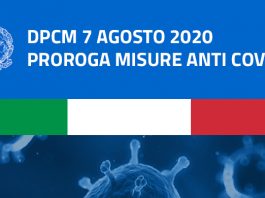 DECRETO DEL PRESIDENTE DEL CONSIGLIO DEI MINISTRI 7 agosto 2020