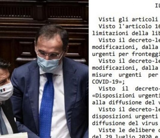 Covid-19, nuovo provvedimento del governo su contenimento e gestione dell’emergenza epidemiologica