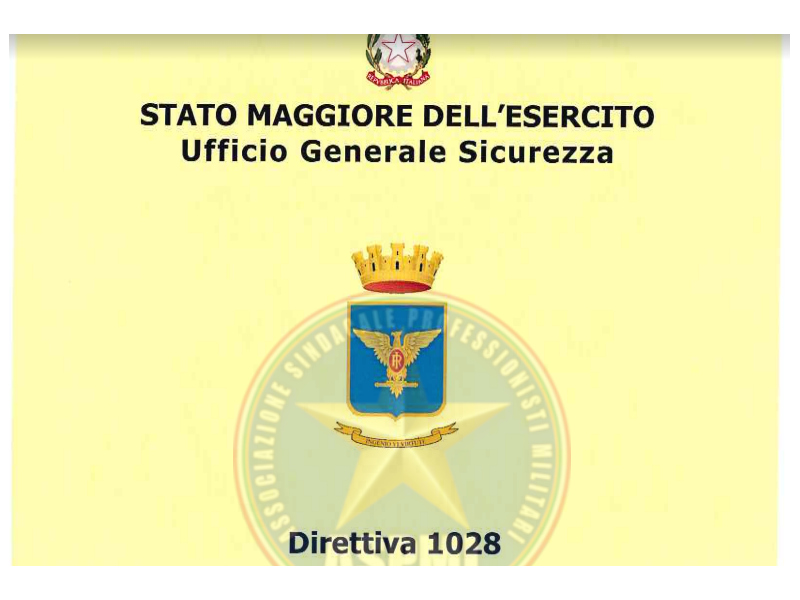 Direttiva 1028 Le molestie sessuali. Linee guida per i Comandanti. Edizione 2019