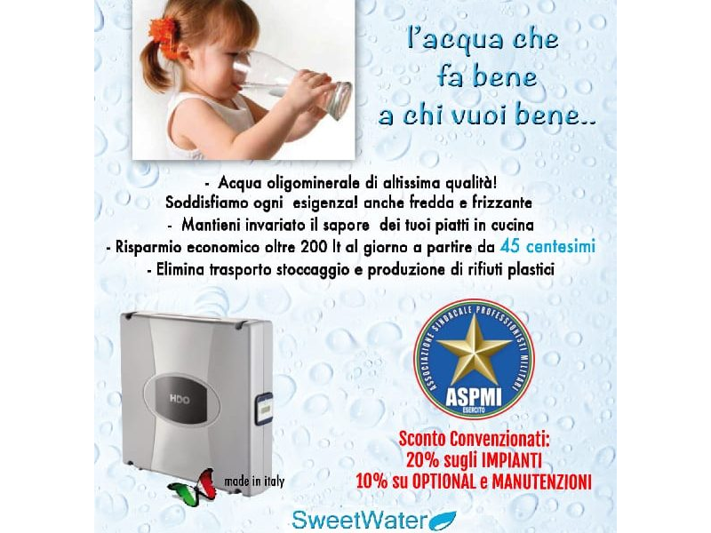 Convenzione SWEET WATER. L