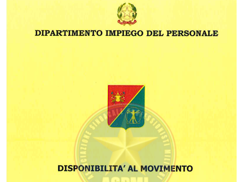 Prot. 112074 del 27 Dicembre 2019 Disponibilità al Movimento 2020